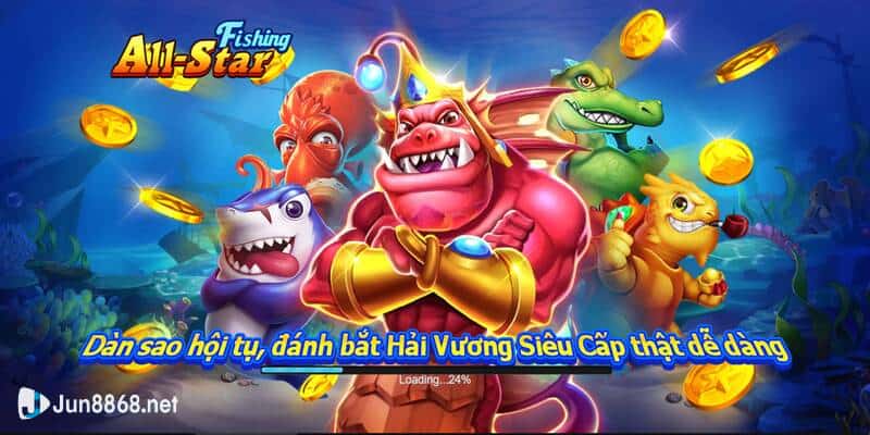 Bắn cá Jili Jun88 là công game hàng đầu Châu Á