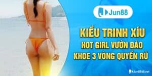 Kiều Trinh Xíu - Hot girl vườn đào khoe 3 vòng quyến rũ